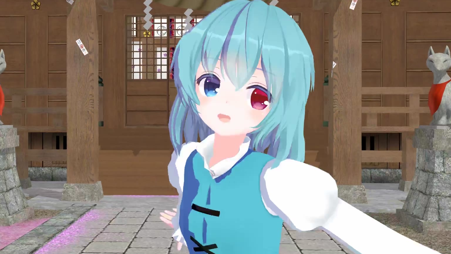 【东方MMD】多多良小伞【おちゃめ機能】